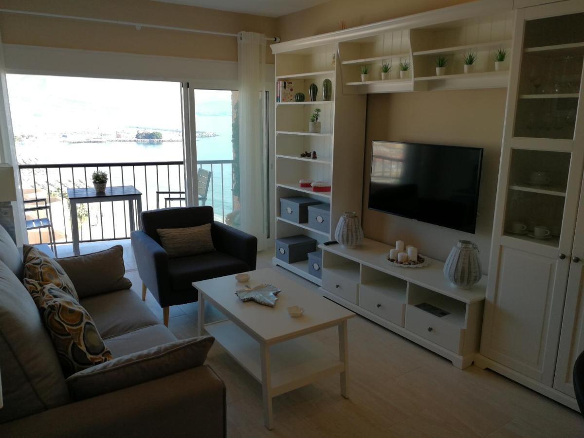 Fuengirola. Bonito Apartamento En Paseo Maritimo. Espectaculares Vistas Al Mar. Primera Linea Экстерьер фото
